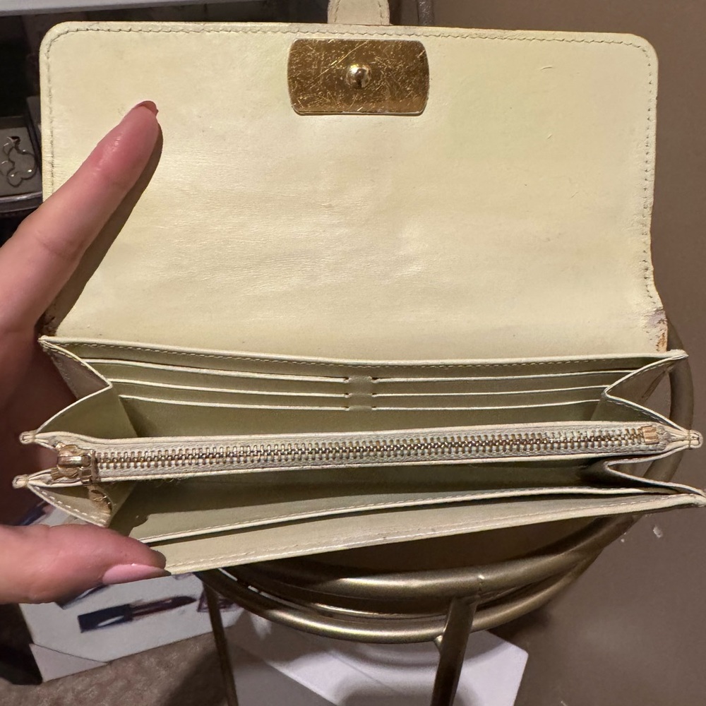 Louis Vuitton Favori Suhali Leather Wallet Portefeuille Le Fabuleux Cream - Picture 7 of 9